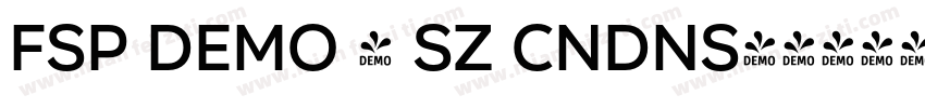 FSP DEMO - Sz Cndns字体转换